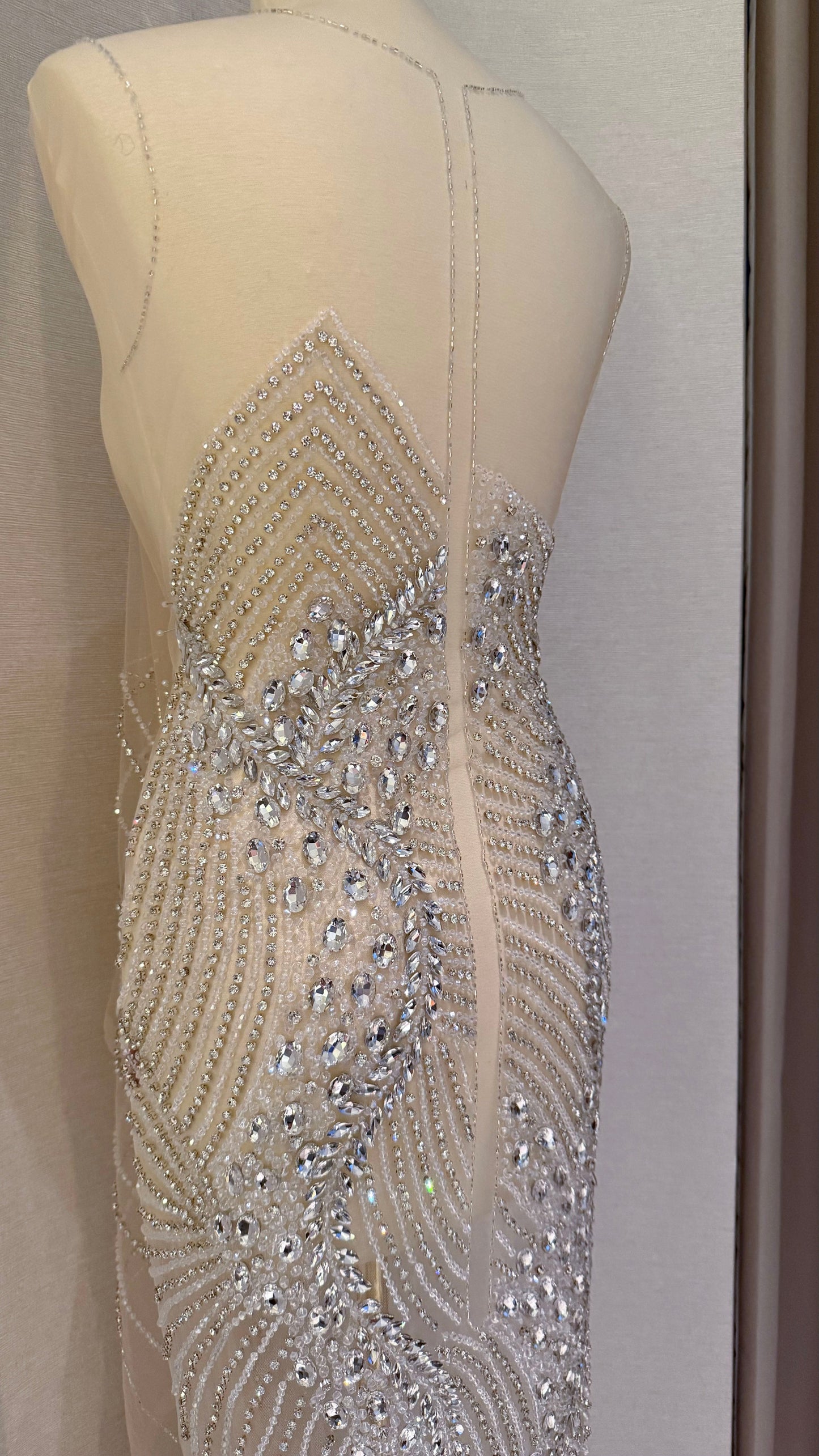 Calvéra Unstitched Dress | Elegant, High - End, and Unstitched - TumaCouture