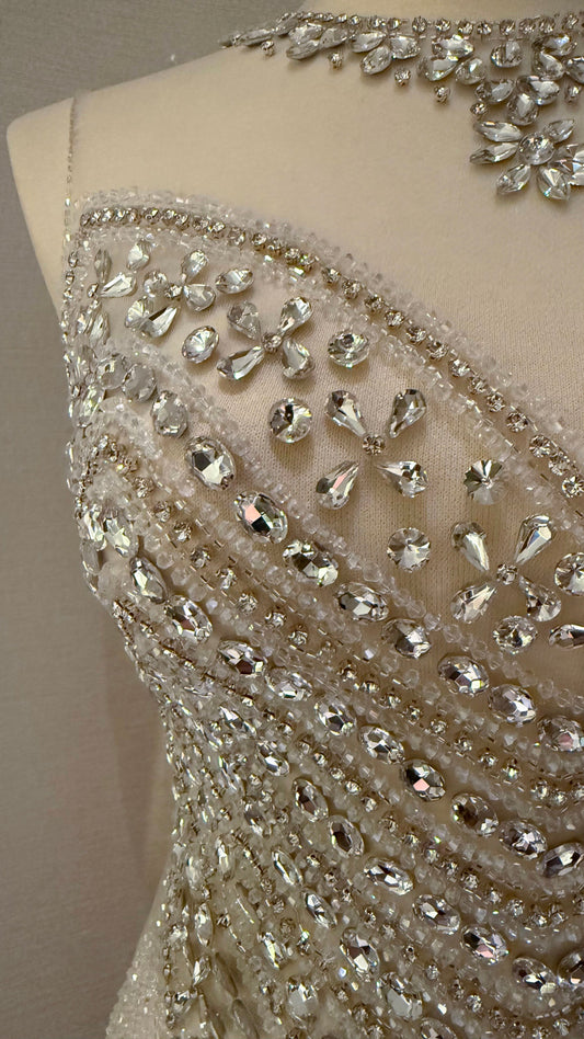 Dauvrelle Luxury Unstitched Dress – Perfect for Festive - TumaCouture