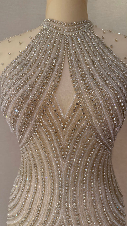 Dravène Dress – Premium Unstitched Luxury - TumaCouture