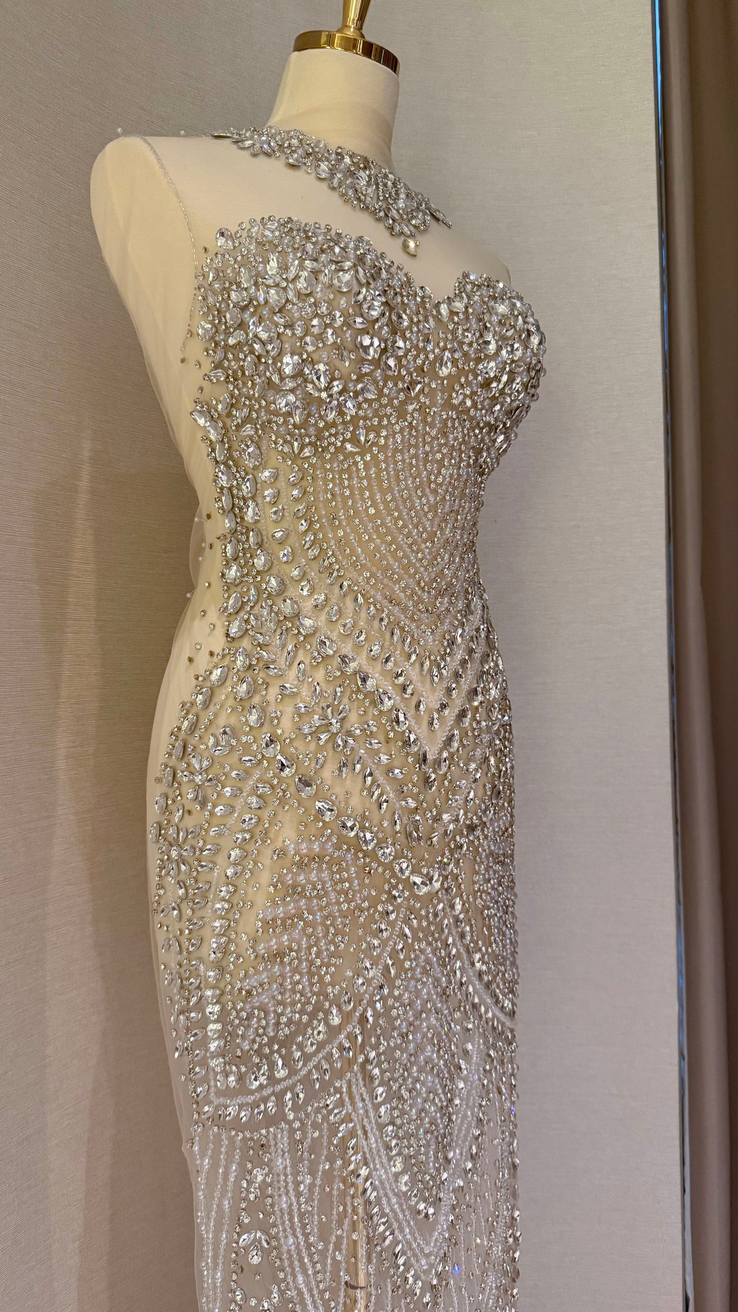Louise Luxury Unstitched Dress - TumaCouture