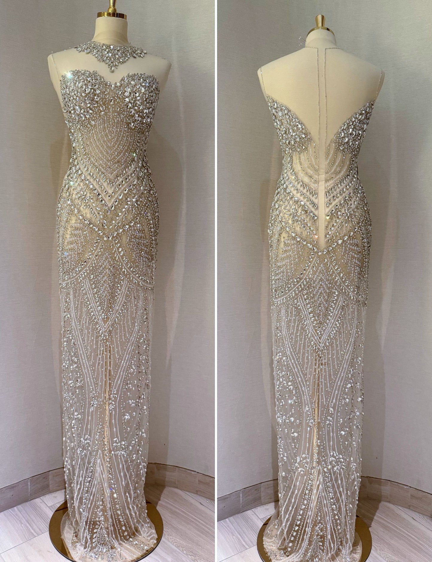 Louise Luxury Unstitched Dress - TumaCouture