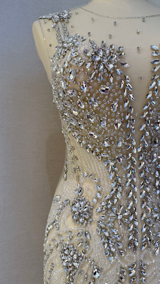 Morienne Dress – Elegant Luxury in Unstitched Form - TumaCouture