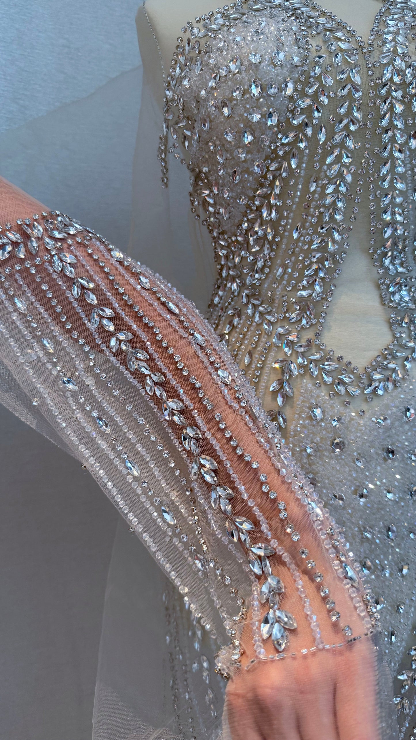 Nëla Luxury Unstitched Dress - TumaCouture