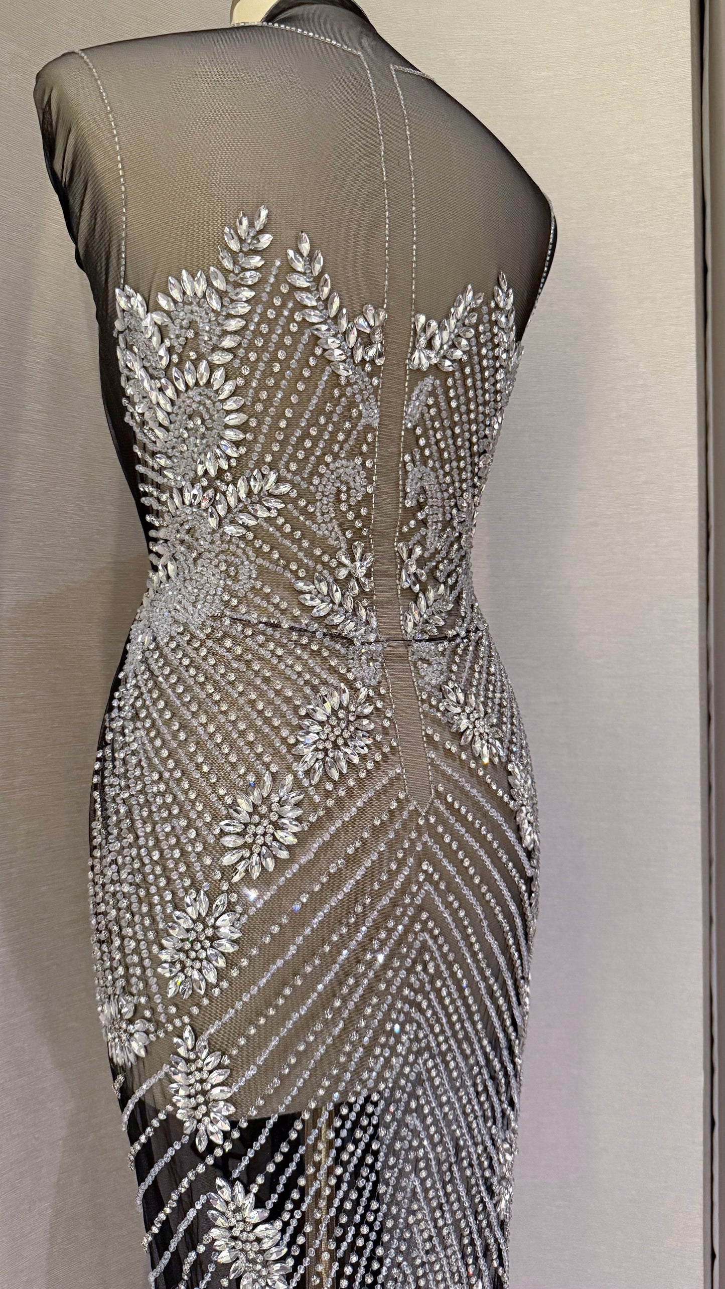 Nymara Elegant Unstitched Dress – Exclusive Fabric - TumaCouture
