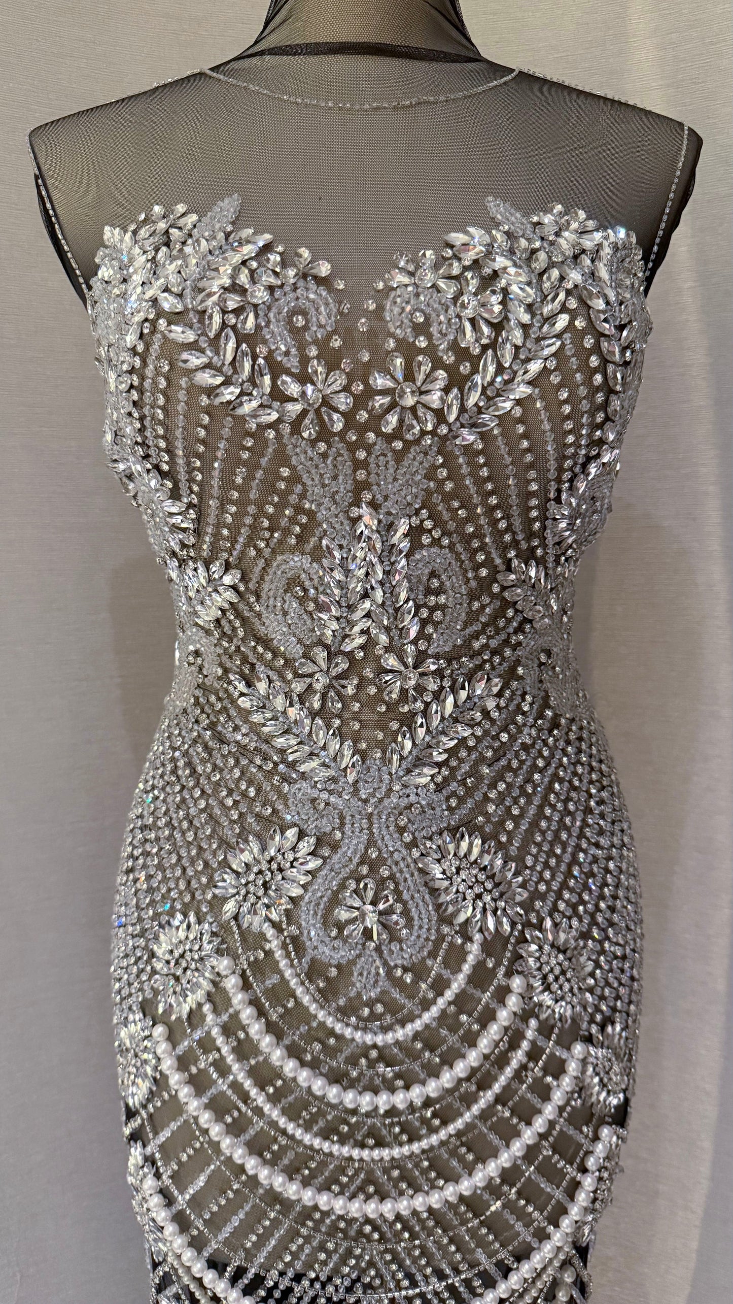 Nymara Elegant Unstitched Dress – Exclusive Fabric - TumaCouture