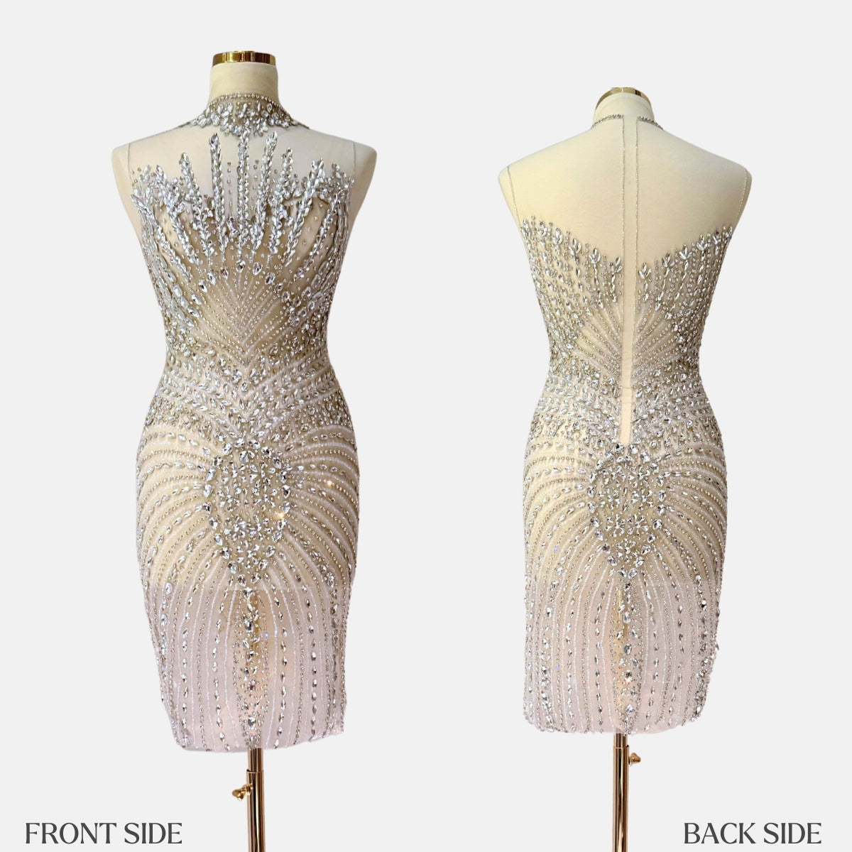 Ellie Luxury Unstitched Short Dress | Premium Quality