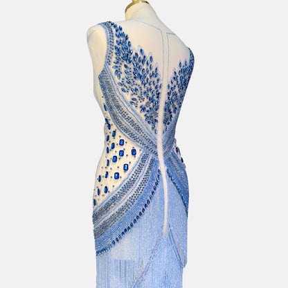 Dorelyn Luxury Short Unstitched Dress | Elegant Design