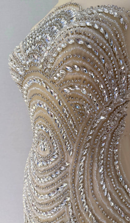 Clarisse Luxury Unstitched Dress TumaCouture