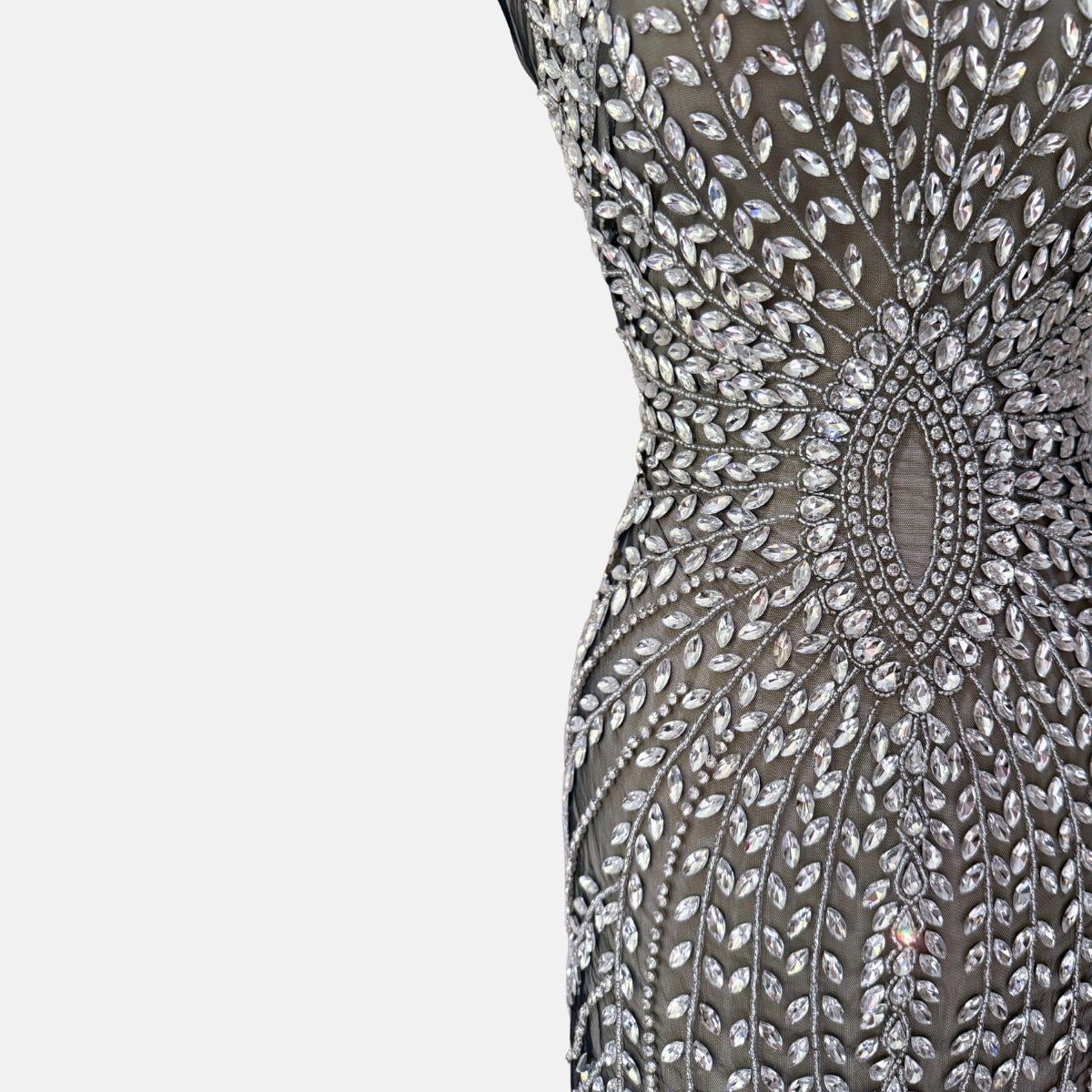 Virelia Exclusive Short Dress – Luxury Fashion Fabric Unstitched Dress