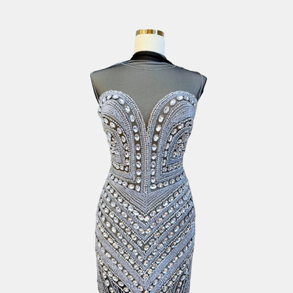 Roselle Luxury Unstitched Dress TumaCouture