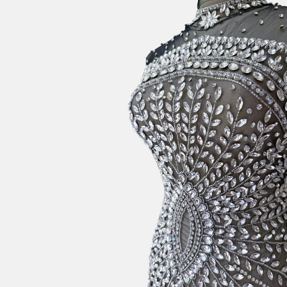 Virelia Exclusive Short Dress – Luxury Fashion Fabric Unstitched Dress