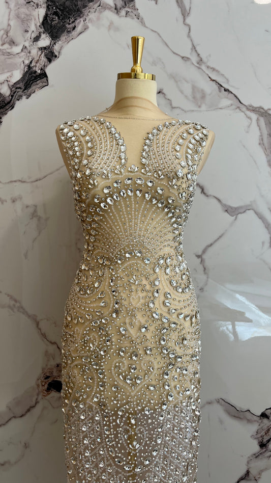 Thélysse Luxury Unstitched Dress TumaCouture