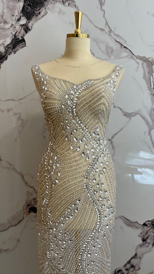 Calvéra Unstitched Dress | Elegant, High-End, and Unstitched TumaCouture