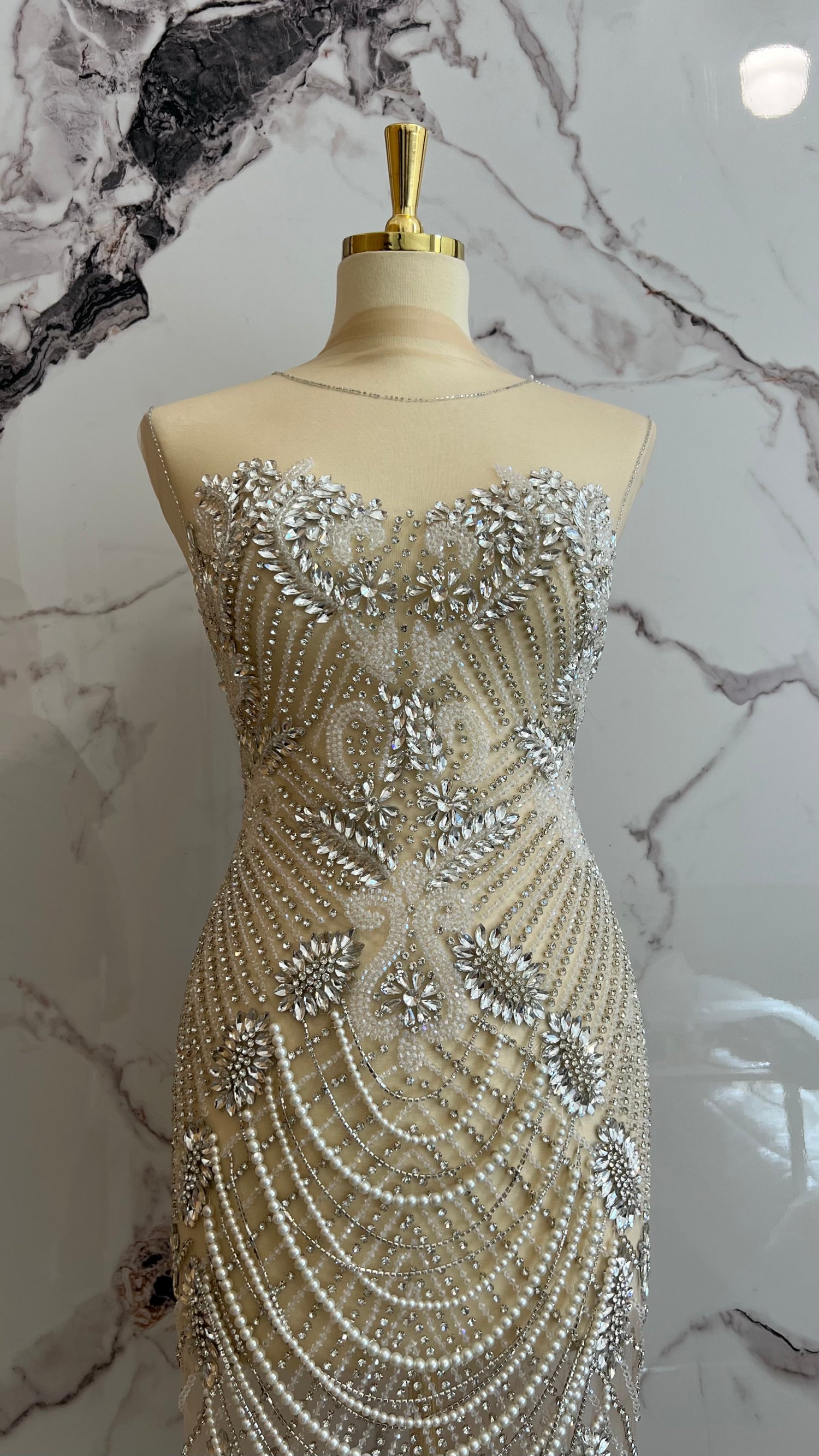 Adoria Luxury Unstitched Dress TumaCouture