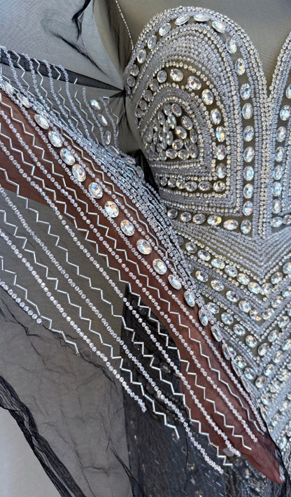 Roselle Luxury Unstitched Dress TumaCouture