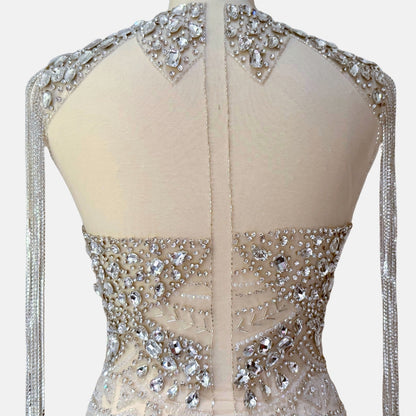 Edalisse Sleeveless Luxury Unstitched Dress | High-Quality