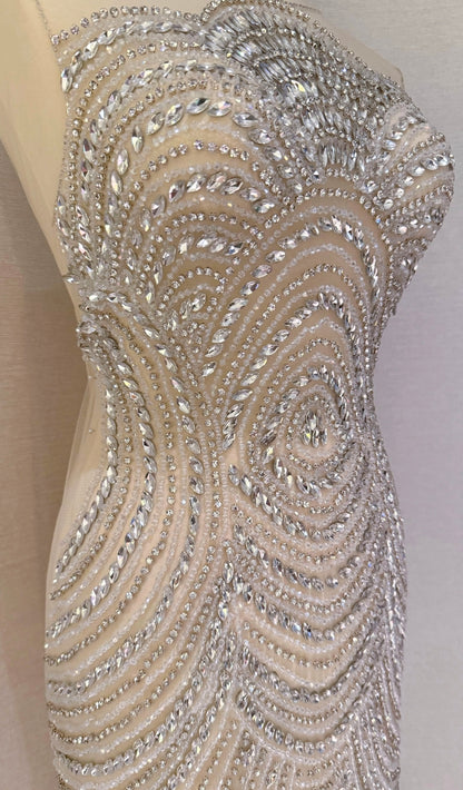 Clarisse Luxury Unstitched Dress TumaCouture