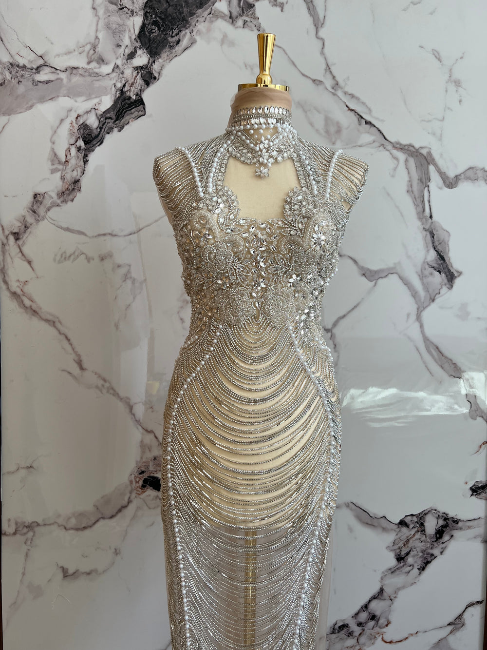 Morienne Dress – Elegant Luxury in Unstitched Form TumaCouture