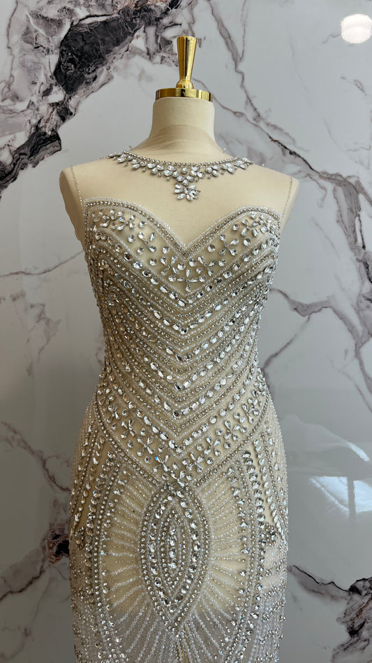 Dauvrelle Luxury Unstitched Dress – Perfect for Festive TumaCouture