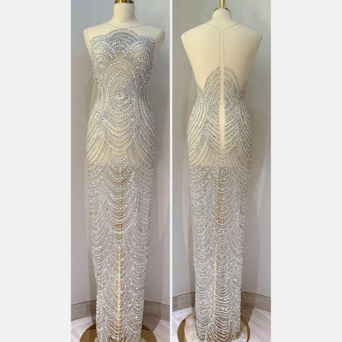 Clarisse Luxury Unstitched Dress TumaCouture