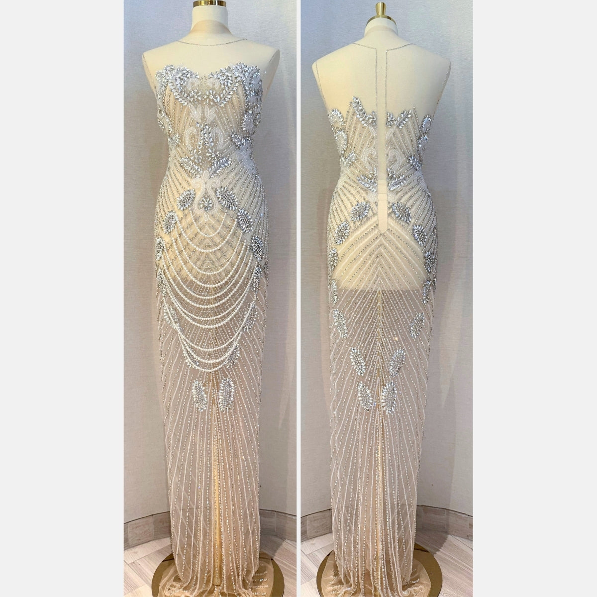 Adoria Luxury Unstitched Dress TumaCouture