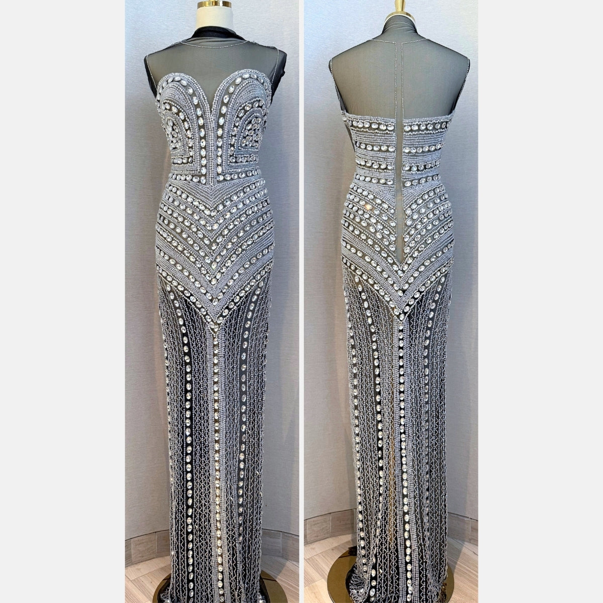 Roselle Luxury Unstitched Dress TumaCouture