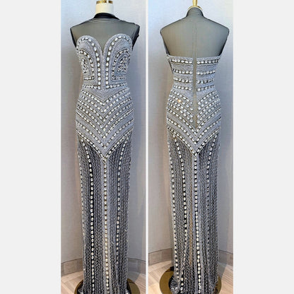 Roselle Luxury Unstitched Dress TumaCouture