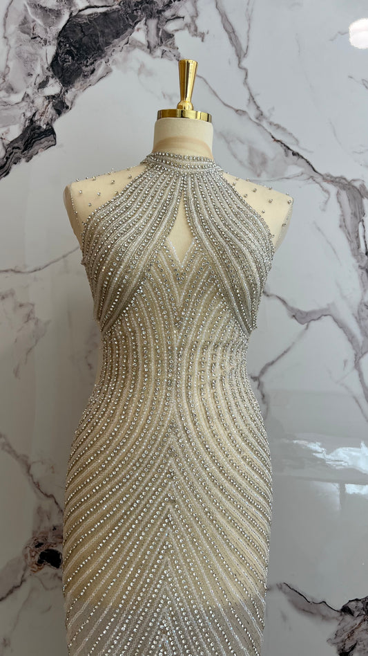 Dravène Dress – Premium Unstitched Luxury TumaCouture