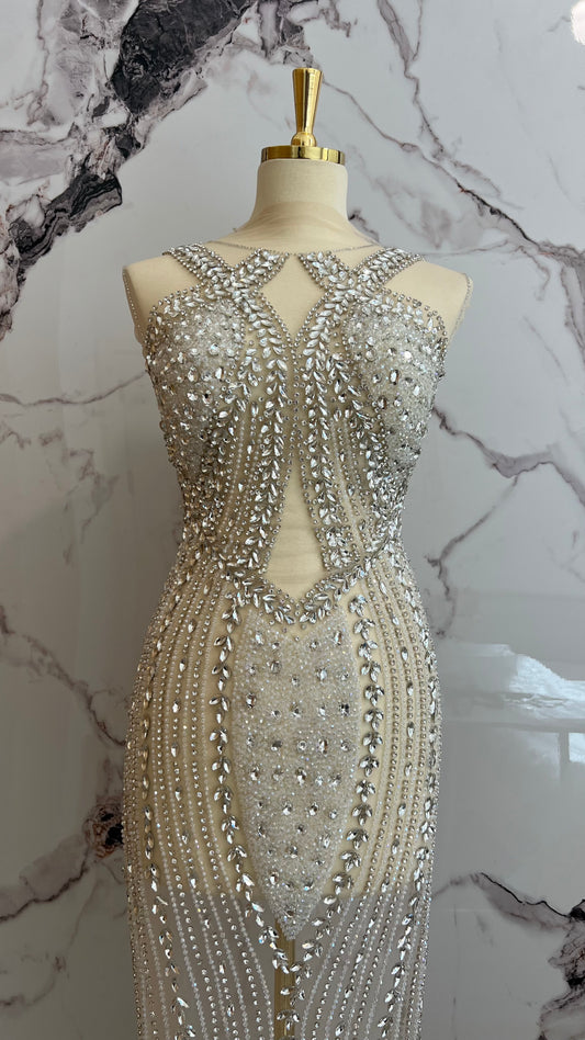 Nëla Luxury Unstitched Dress TumaCouture