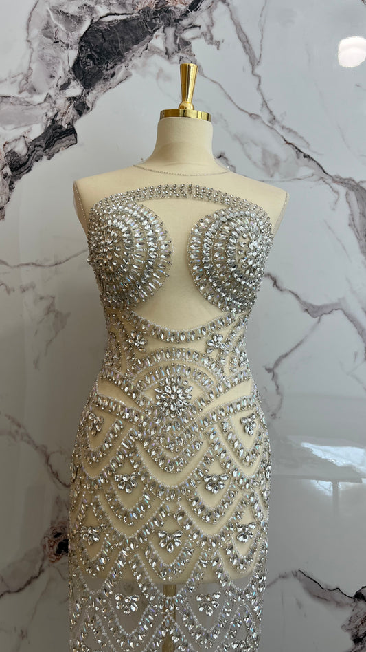 Tushéé Luxury Unstitched Dress TumaCouture