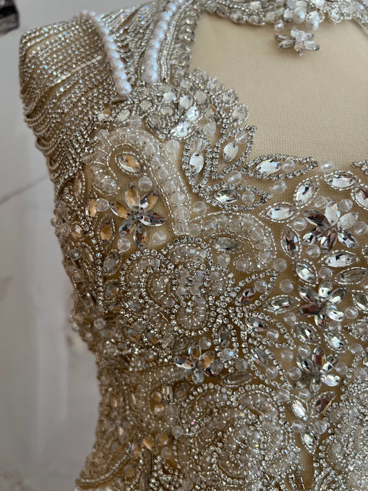 Morienne Dress – Elegant Luxury in Unstitched Form TumaCouture