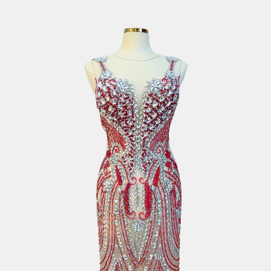 Serene Luxury Unstitched Dress TumaCouture