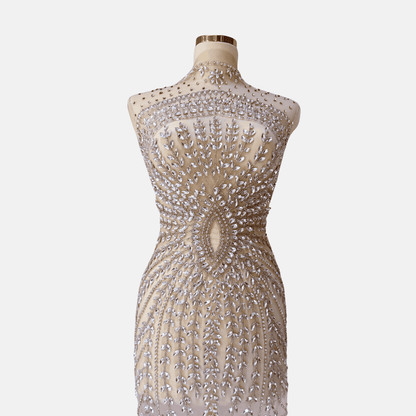Maelis Luxury Short Unstitched Dress | Elegant for Every Occasion