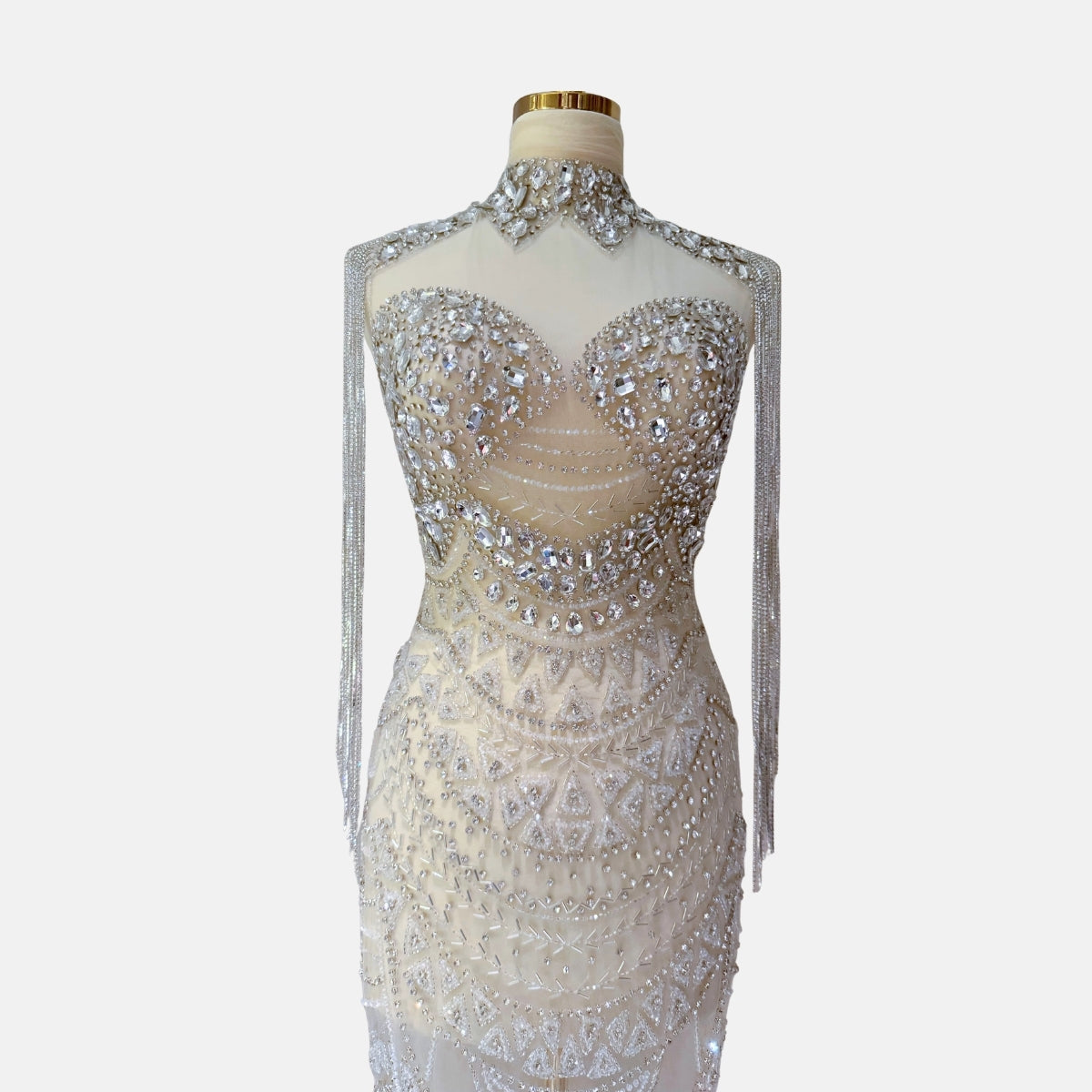 Edalisse Sleeveless Luxury Unstitched Dress | High-Quality