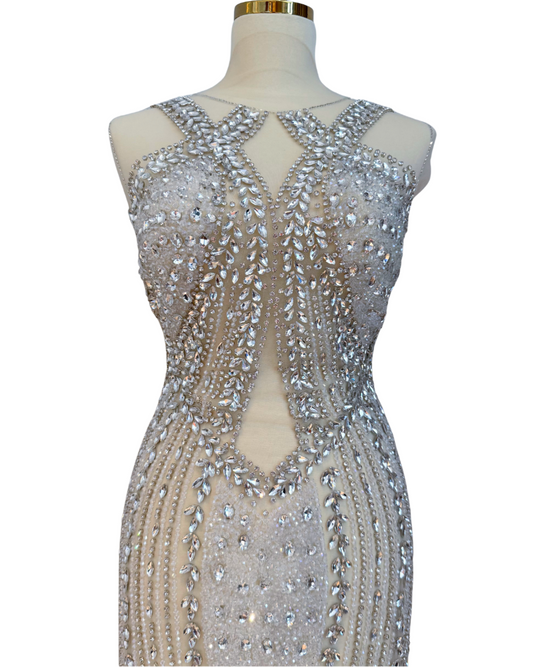 Nëla Luxury Unstitched Dress TumaCouture