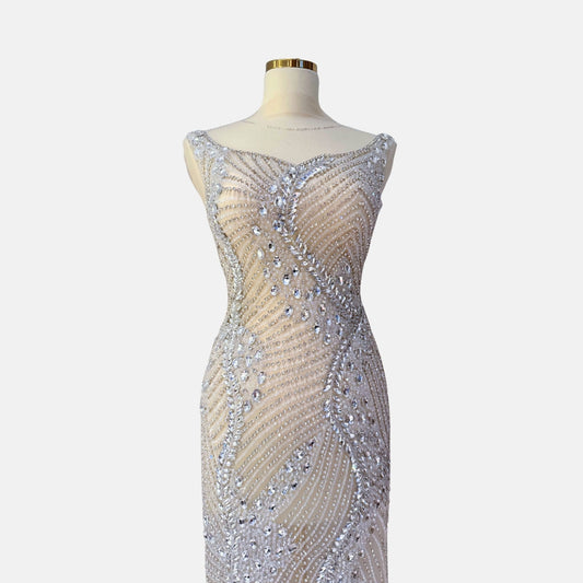 Calvéra Unstitched Dress | Elegant, High-End, and Unstitched TumaCouture