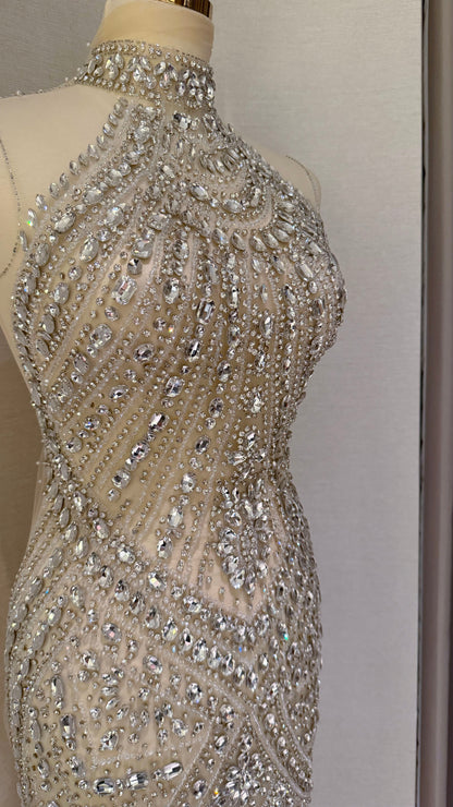 Auvrienne Luxury Dress – Elegant, Unstitched, and Made to Impress - TumaCouture