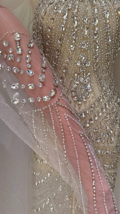 Auvrienne Luxury Dress – Elegant, Unstitched, and Made to Impress - TumaCouture