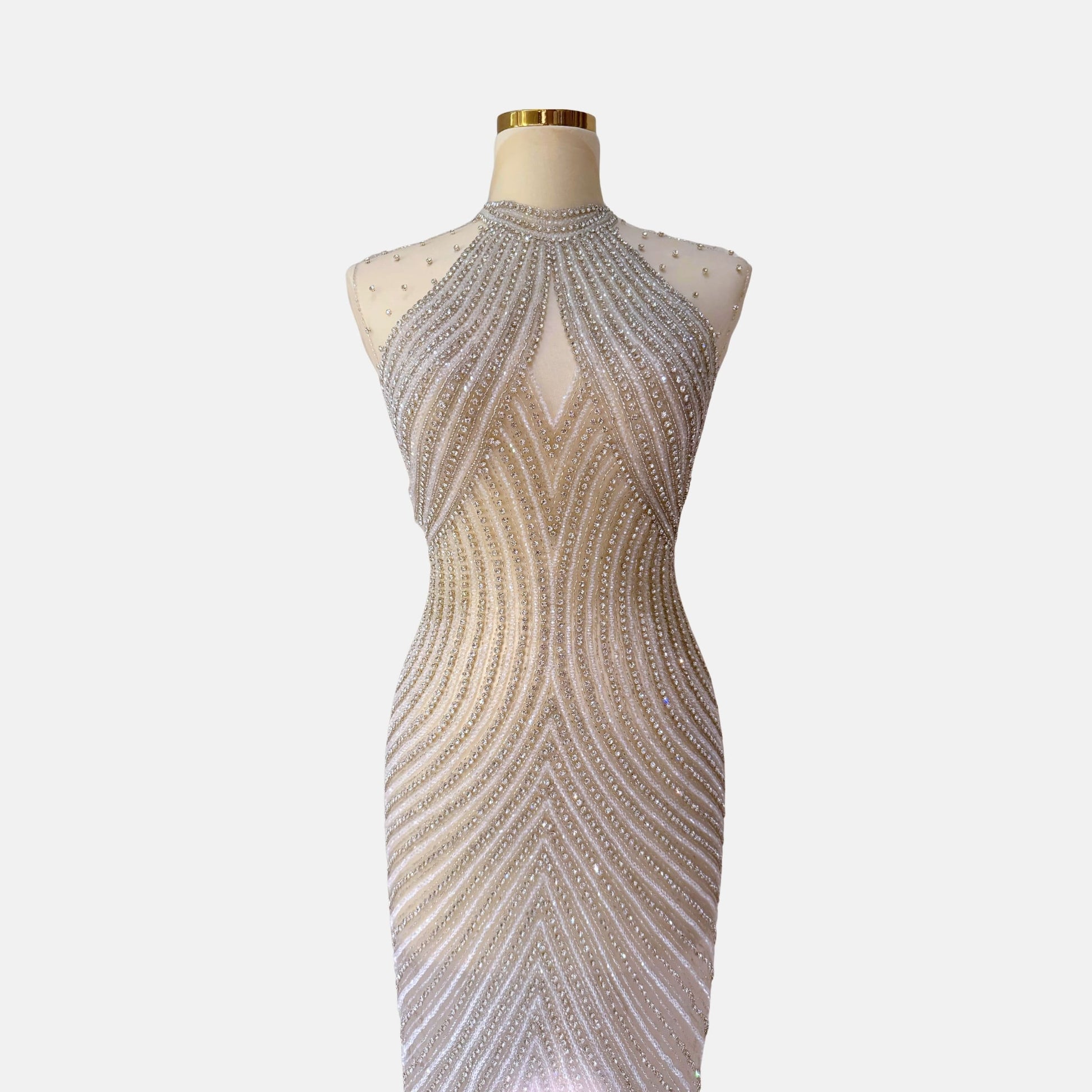 Dravène Dress – Premium Unstitched Luxury TumaCouture