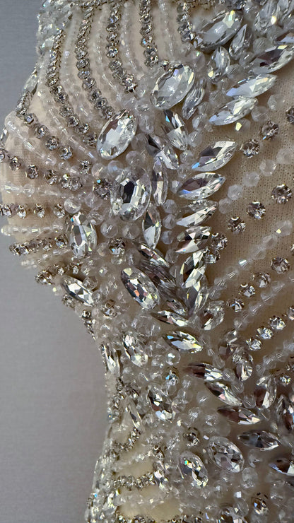 Calvéra Unstitched Dress | Elegant, High - End, and Unstitched - TumaCouture