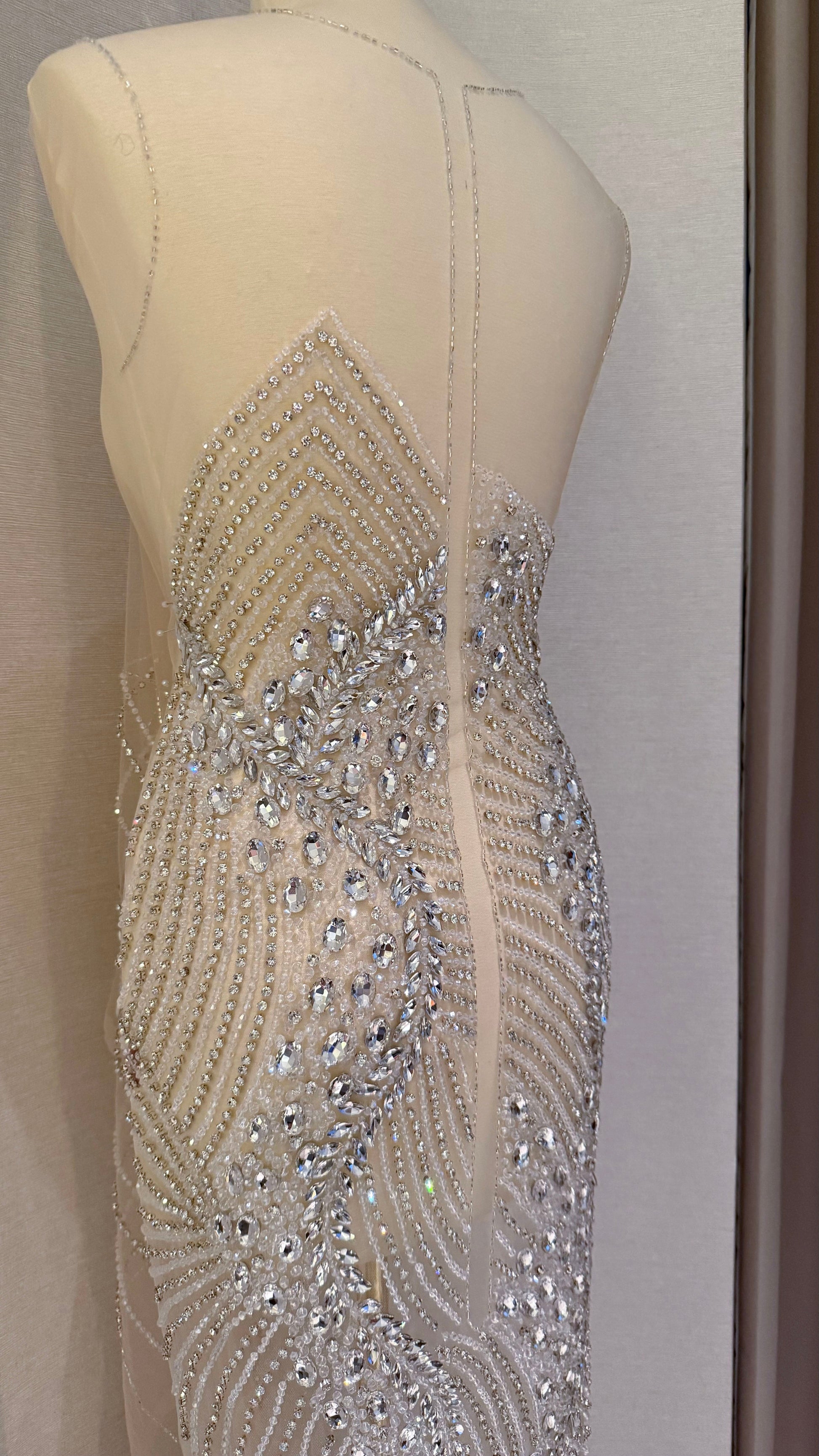 Calvéra Unstitched Dress | Elegant, High - End, and Unstitched - TumaCouture