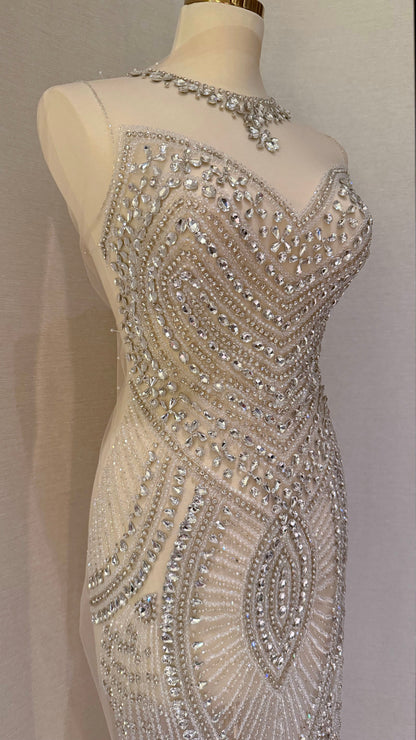Dauvrelle Luxury Unstitched Dress – Perfect for Festive - TumaCouture