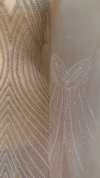 Dravène Dress – Premium Unstitched Luxury - TumaCouture