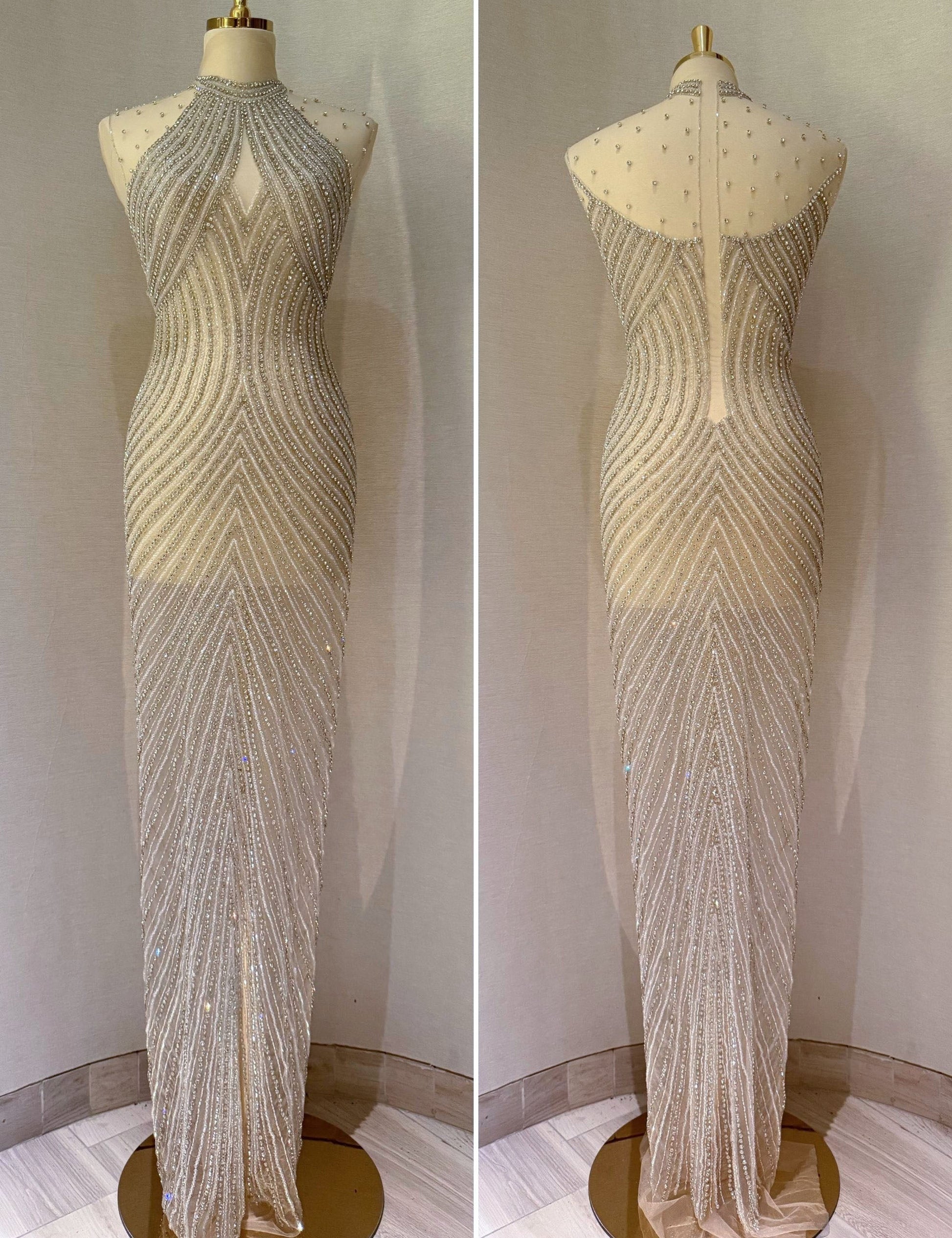 Dravène Dress – Premium Unstitched Luxury - TumaCouture