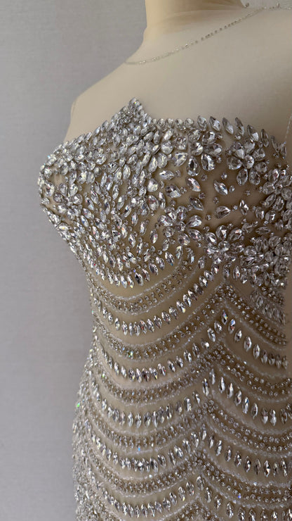 Elora Luxury Unstitched Dress - Elegant Design - TumaCouture