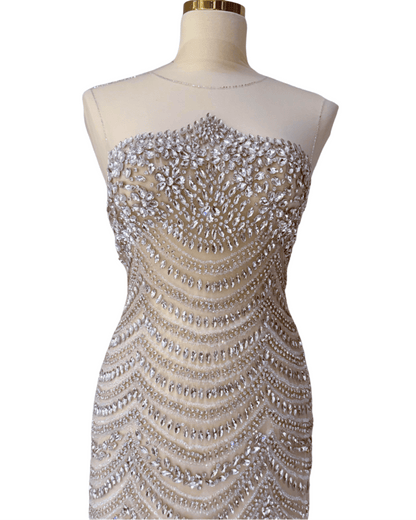 Elora Luxury Unstitched Dress - Elegant Design - TumaCouture