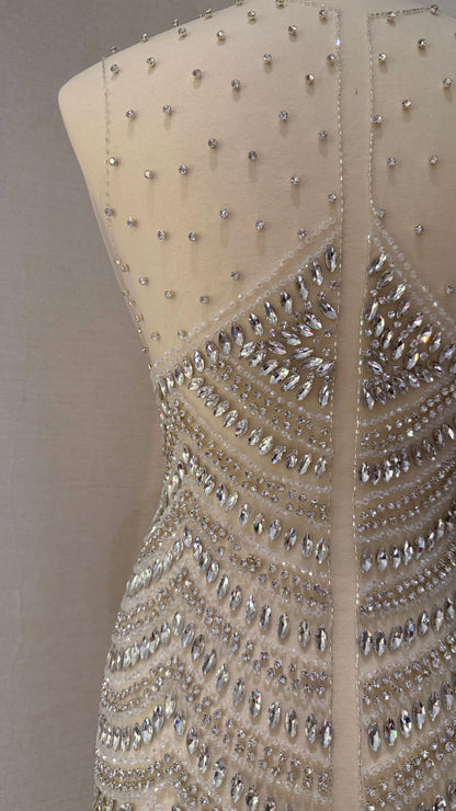 Elora Luxury Unstitched Dress - Elegant Design - TumaCouture