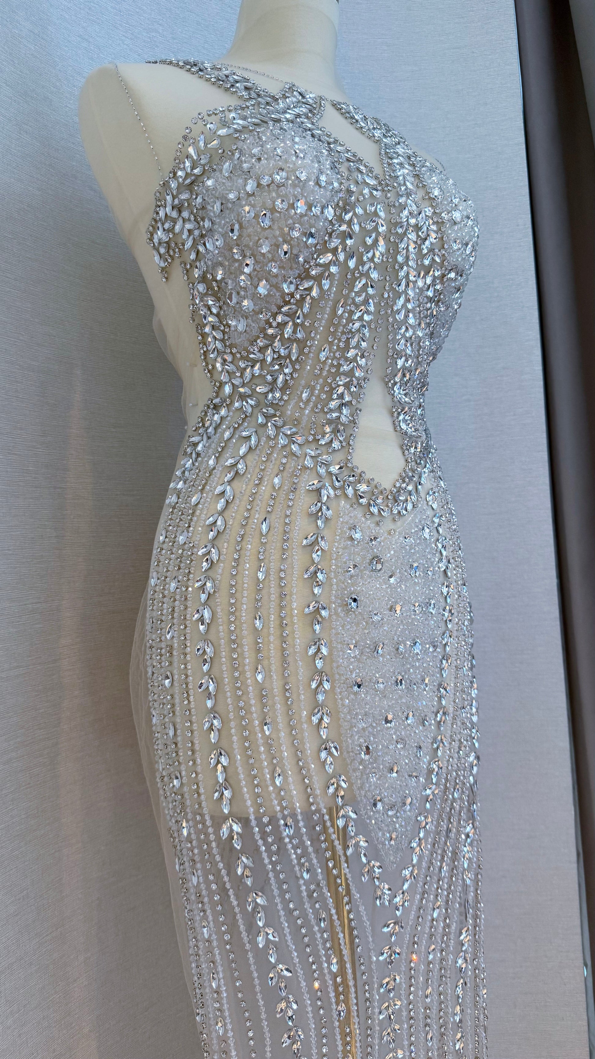 Nëla Luxury Unstitched Dress TumaCouture