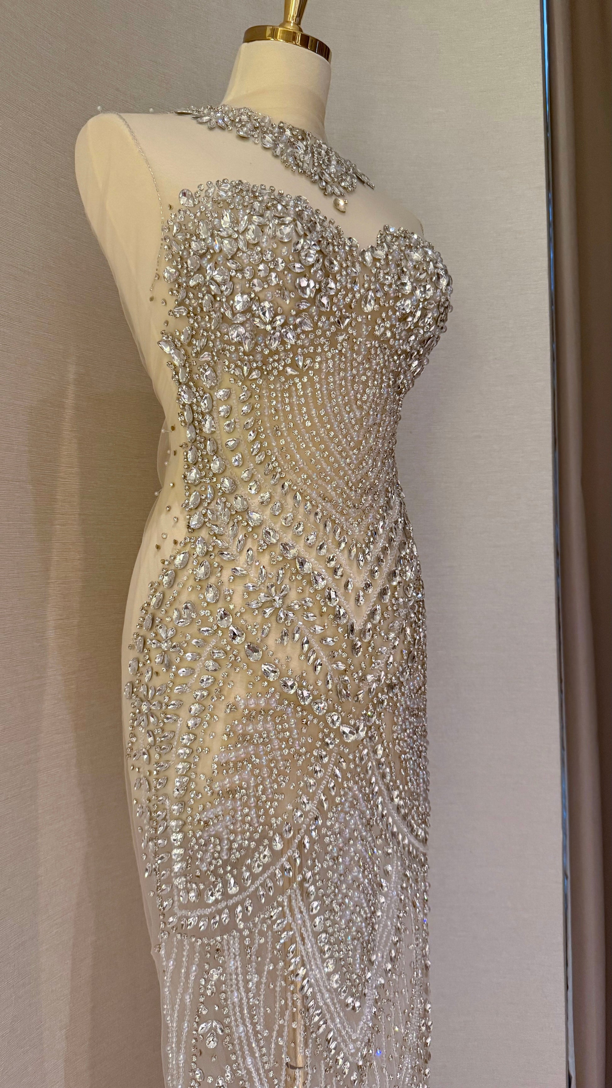 Louise Luxury Unstitched Dress - TumaCouture
