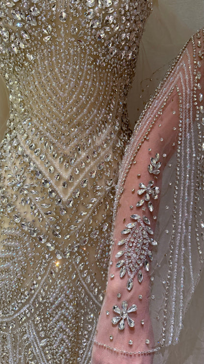 Louise Luxury Unstitched Dress - TumaCouture